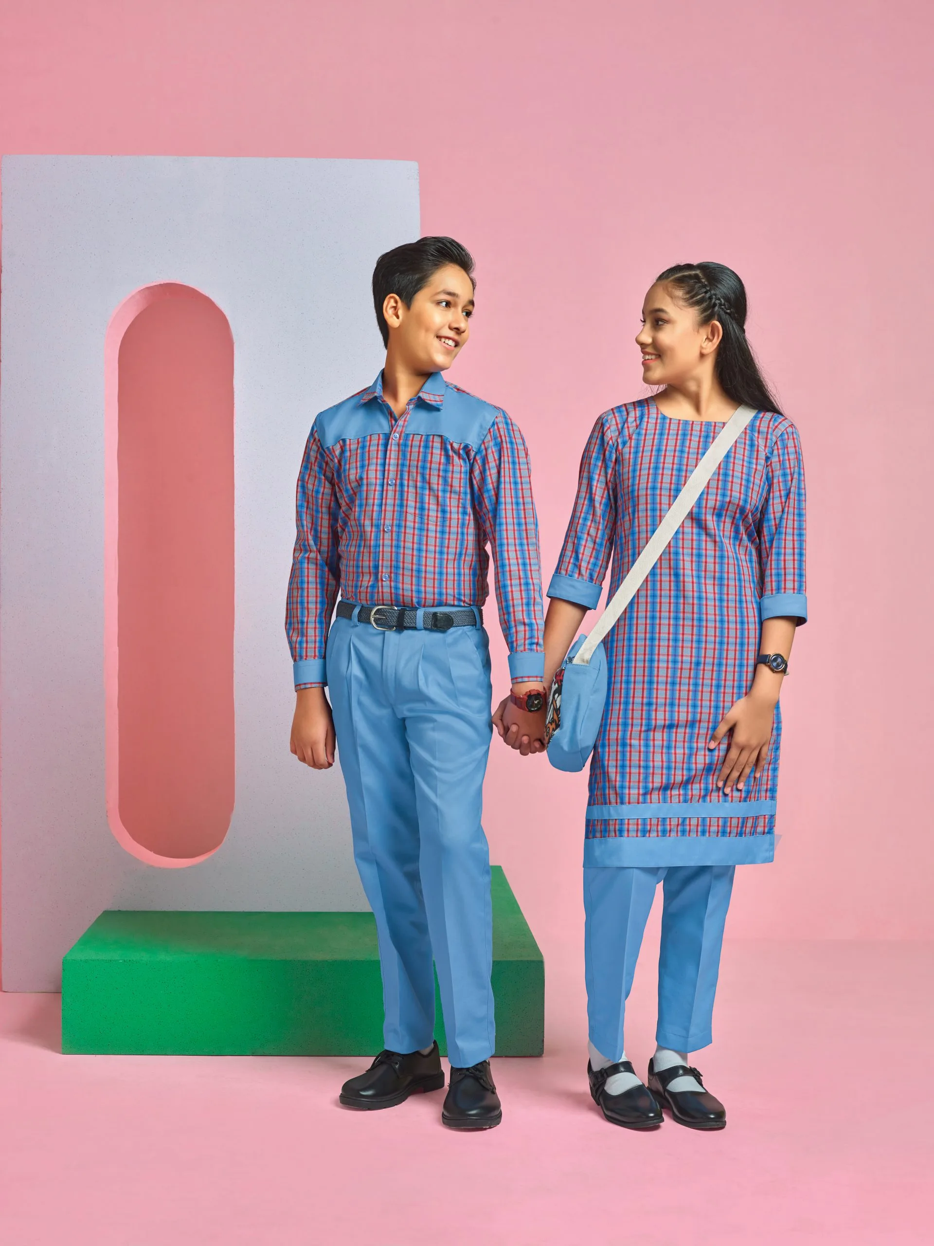 Valji premium uniforms with distinctive piping, tailored silhouettes, and high-performance fabrics for professional comfort and style.