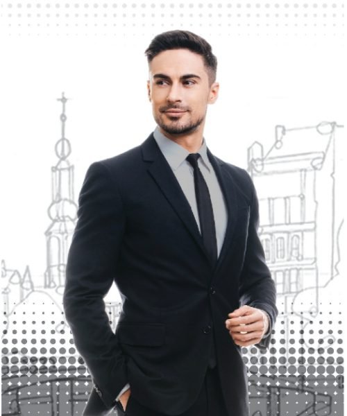 Grey & Black Shirting Combo - Valji Uniform Fabric Catalog